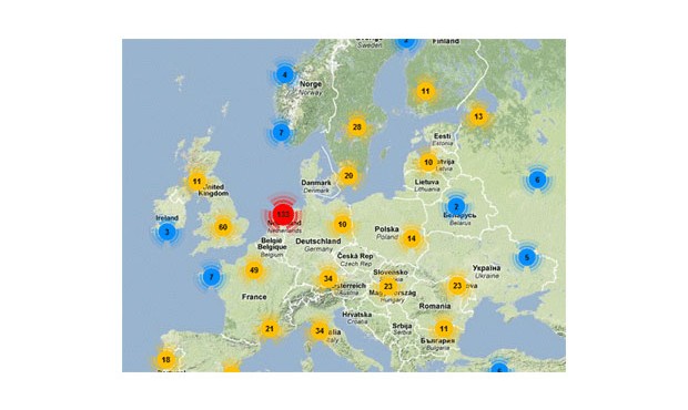 WordPress world map